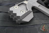 RMJ SNUGGLES 18" Model Tungsten With Black G-10 Handle