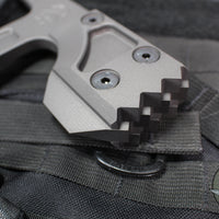 RMJ SNUGGLES 18" Model Tungsten With Black G-10 Handle