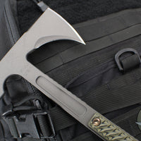 RMJ Tactical Kestrel Scout Light Tomahawk- Various G-10 Handles- Tungsten Finished Hammer Poll Tomahawk