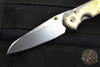 Chris Reeve Small Sebenza 31- Insingo Edge- Glass Blasted Titanium- Box Elder Wood Inlay S31-1126 in CPM MAGNACUT