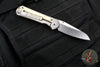 Chris Reeve Small Sebenza 31- Insingo Edge- Glass Blasted Titanium- Box Elder Wood Inlay S31-1126 in CPM MAGNACUT