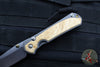 Chris Reeve Small Sebenza 31- Insingo Edge- Glass Blasted Titanium- Box Elder Wood Inlay S31-1126 in CPM MAGNACUT