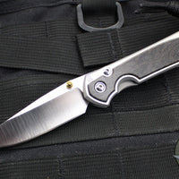 Chris Reeve Small Sebenza 31- Drop Point- Bog Oak Inlay- Polished Blade S31-1620 In Magnacut