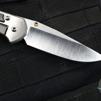 Chris Reeve Small Sebenza 31- Drop Point- Bog Oak Inlay- Polished Blade S31-1620 In Magnacut