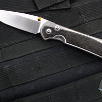 Chris Reeve Small Sebenza 31- Drop Point- Bog Oak Inlay- Polished Blade S31-1620 In Magnacut