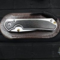 Chris Reeve Small Sebenza 31- Drop Point- Bog Oak Inlay- Polished Blade S31-1620 In Magnacut