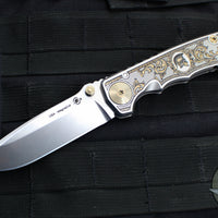 Spartan Blades- Harsey Folder- Special 2023/2024 Flourishes- Magnacut Satin Blade SF5-Flourishes