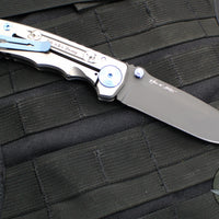 Spartan Blades- Harsey Folder- Special 2023/2024 Memento Mori- Magnacut Satin Blade SF5-Memento Mori