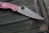 Spyderco Police Folding Knife- Burgundy FRN Handle- Black PD#1 Steel Blade C07BGBKP4