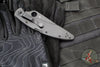 Spyderco Police Folding Knife- Black Finished Stainless Steel Handle- Black Satin Blade C07BKP