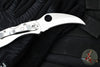 Spyderco Harpy Folding Knife- Stainless Steel Handle- Hawkbill Satin Blade C08P