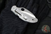Spyderco Harpy Folding Knife- Stainless Steel Handle- Hawkbill Satin Blade C08P