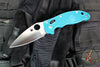 Spyderco Manix 2 Blue Lightweight FRCP with Satin CPM-SPY27 Steel Folder C101PCBL2