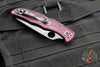 Spyderco Endura Lockback Folder- Sprint Run- Burgundy FRN Handle- Black CTS-PD#1 Steel Blade C10BGBKP