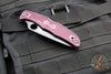 Spyderco Endura Lockback Folder- Sprint Run- Burgundy FRN Handle- Black CTS-PD#1 Steel Blade C10BGBKP