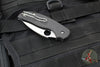 Spyderco Sage 6 Button Lock Folder- Carbon Fiber/Black G-10 Handle- Satin CPM S90V Blade C123CFBCLS90VP
