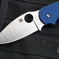 Spyderco Sage 5- Cobalt Blue G-10 Handle- Satin finished CPM-SPY27 Steel Blade C123GPCBL