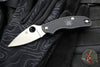 Spyderco Metropolitan Slipjoint Knife- Black FRN Handle- Satin Plain Edge C213PBK