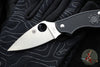 Spyderco Metropolitan Slipjoint Knife- Black FRN Handle- Satin Plain Edge C213PBK