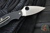 Spyderco Metropolitan Slipjoint Knife- Black FRN Handle- Satin Plain Edge C213PBK