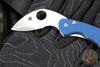 Spyderco Balance R.I.L. (Reeve Integral Lock) Folder- Cobalt Blue G-10 Handle- Satin SPY27 Steel Blade C141GPCBL