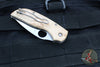 Spyderco Chaparral- SLIPIT Slipjoint- Maple Wood Handle- Satin Flat Ground Knife C152NLWDP