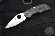 Spyderco Chaparral Raffir Noble Designed Handle Satin Flat Ground Lockback Knife C152RNP