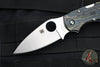 Spyderco Chaparral Raffir Noble Designed Handle Satin Flat Ground Lockback Knife C152RNP