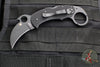 Spyderco Karahawk Karambit Folder with Emerson Wave Opener Black Blade and Handle C170GBBKP