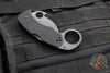 Spyderco Karahawk Karambit Folder with Emerson Wave Opener Black Blade and Handle C170GBBKP