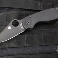 Spyderco Para 3 Folder- Black Handle- Black CPM S30V Steel Blade C223GPBK