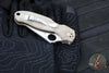 Spyderco Para 3 Folder- Brown Canvas Micarta Handle- Satin CPM CRU-WEAR Blade C223MPCW