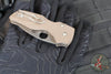 Spyderco Lil' Native- Brown G-10 Handle- Satin Flat Ground 15V Blade C230GPBN15V