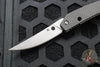 Spyderco Ikuchi Carbon Fiber Handle Satin Flat Ground Compression Lock C242CFP