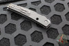 Spyderco Ikuchi Carbon Fiber Handle Satin Flat Ground Compression Lock C242CFP