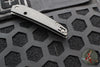 Spyderco Ikuchi Carbon Fiber Handle Satin Flat Ground Compression Lock C242CFP