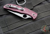 Spyderco Endela Lockback Folder- Sprint Run- Burgundy FRN Handle- Black CTS-PD#1 Blade C243BGBKP