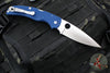 Spyderco Native Chief Folding Knife- Cobalt Blue G-10 Handle- SPY27 Steel Drop Point Satin Blade C244GPCBL