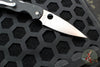 Spyderco Native Chief Folding Knife Black Handle Drop Point Satin Blade C244GP