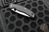 Spyderco Native Chief Folding Knife Black Handle Drop Point Satin Blade C244GP