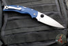 Spyderco Native Chief Folding Knife- Cobalt Blue FRN Handle- Satin CPM SPY27 Steel Blade C244PCBL