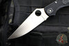 Spyderco Stretch 2 XL Lockback Knife- Black FRN Handle- Satin Flat Ground Blade C258PBK