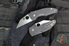 Spyderco Microjimbo Folder- Wharncliffe- Carbon Fiber Handle- Satin Blade C264CFP