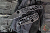 Spyderco Edgerati Compression Lock Folder- Black Skeletonized Aluminum Handle- Black S30V Blade C266BKALBKP