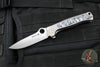 Spyderco Slym R.I.L. Folder- Gray PVD Titanium Handle- Dark Matter Polar FatCarbon Inlay- Stonewash Blade C271TIP