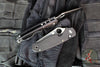 Spyderco ButtonUp- Button Lock Knife- Modified Clip Point- Carbon Fiber/G-10 Handle- Satin Finished Blade C275CFP