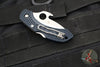 Spyderco Dragonfly Compact Folding Knife- Drop POint- Emerson Opener- Gray FRN Handle- Satin Blade C28PGYW2