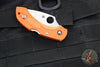 Spyderco Dragonfly Compact Folding Knife- Orange FRN Handle- Satin Blade C28POR2