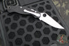 OLD Spyderco Military Folding Knife- Compression Lock- Modified Clip Point- Black G-10- Satin Blade C36GP2