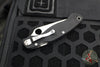 OLD Spyderco Military Folding Knife- Compression Lock- Modified Clip Point- Black G-10- Satin Blade C36GP2